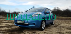 Син Nissan Leaf с нова батерия 30 kWh за продажба във Варна